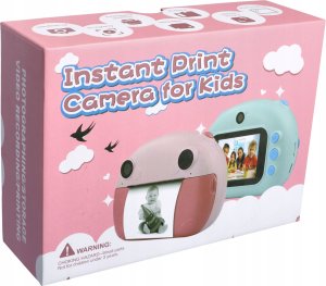 Aparat cyfrowy OEM Aparat fotograficzny dziecięcy z drukarką KDC-0013B różowy 7