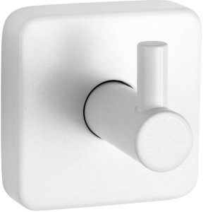 KAPITAN Towel hook Kapitan QUATTRO 42 09 66, white matt 1