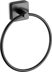 KAPITAN Towel ring Kapitan QUATTRO 42 20 55, black matte 1