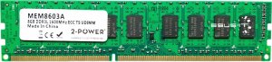 Pamięć 2-Power Pamięć RAM 1x 4GB 2-POWER ECC UNBUFFERED DDR3  1600MHz PC3-12800 UDIMM | MEM8602A 1