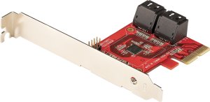 Kontroler 4-PORT SATA PCIE CARD - 6GBPS/. 1