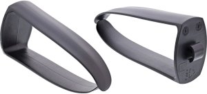 InLine InLine® 19" cable management panel, 9 plastic brackets removable, RAL 9005, black 4