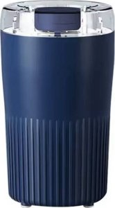 Młynek do kawy Aptel Elektryczny MŁYNEK do kawy mielenia kawy przypraw 300W +łyżeczka niebieski DA214 2