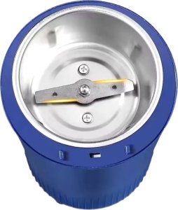 Młynek do kawy Aptel Elektryczny MŁYNEK do kawy mielenia kawy przypraw 300W +łyżeczka niebieski DA214 3