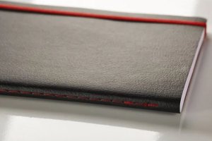 Hamelin OXFORD BLACK N´RED BUSINESS JOURNAL SOFT COVER A6 BLACK 3