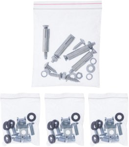 InLine InLine® 19" rack for under-table mounting, 3U, black 4