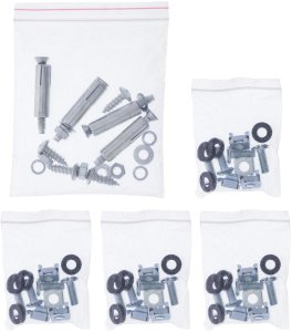 InLine InLine® 19" rack for under-table mounting, 4U, black 4