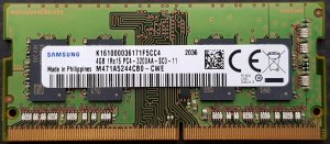 Pamięć do laptopa M471A5244CB0-CWE - 4 GB - 1 x 4 GB - DDR4 - 3200 MHz - 260-pin SO-DIMM 1