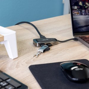InLine InLine®  USB3.2 Gen 2 Type-C Multi Hub (2xUSB-A 10Gb/s + 1xHDMI 4K@60Hz + 1xUSB-C 10Gb/s & PD 100W) 5