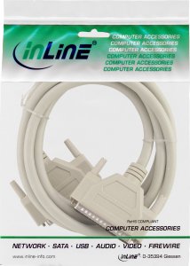 InLine InLine® Serial Extension Cable 37 Pin DB37 male to male direct 1m 2