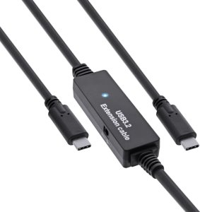 InLine InLine® USB 3.2 Gen.1 active cable, USB-C male to USB-C male, 5m 1