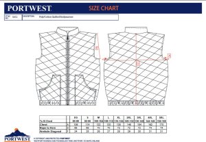 Portwest S412 - Ocieplacz Glasgow 2XL 2