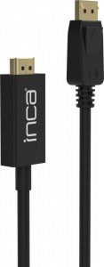 Kabel Inca DisplayPort - HDMI 1.8m czarny (IDPH-18T) 3