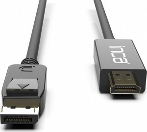 Kabel Inca DisplayPort - HDMI 1.8m czarny (IDPH-18T) 6