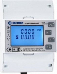 Akcesoria Solplanet // 3-fazowy licznik energii do falowników Solplanet / Eastron SDM630-Modbus / pomiar bezpośredni do 100A / 2 1