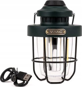 Lampa Kempingowa Przenośna V-TAC LED 3W IP44 Ładowanie USB-C Zmiana Barwy VT-9903D 2700K+6500K 230lm 5