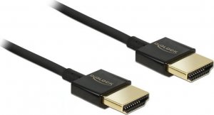 Kabel Delock HDMI - HDMI 0.25m czarny (85117) 1
