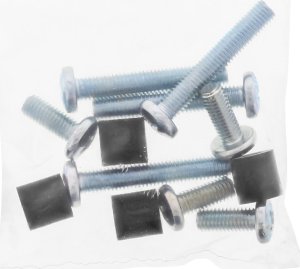 InLine InLine® 8pcs. Screw set 4x M8x20mm/M8x50mm and 4x 15mm spacers for wall mount, for Samsung-TV 2