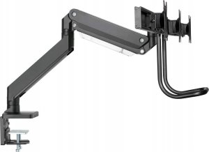 InLine InLine® Desktop mount with lifter and USB 3.0, movable, for 3 Displays up to 27" max. 3x6kg 6