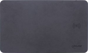Podkładka InLine InLine® Mouse pad, wireless charging, 370x225x7mm, black 2