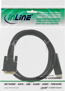 Kabel InLine DisplayPort - DVI-D 10m czarny (17110) 3