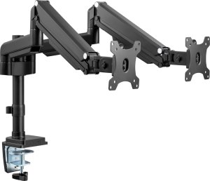 InLine InLine® Desktop Mount with Lifter movable for two Displays up to 82cm 32" max. 9kg 2