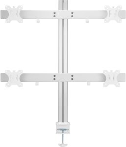 InLine InLine® Aluminium monitor desk mount for 4 monitors up to 32", 8kg 2