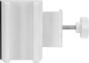 InLine InLine® Table leg clamp for socket strip, screw clamp, white 4