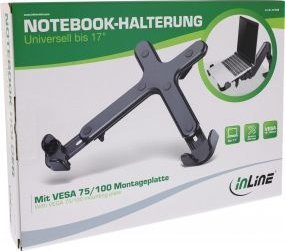 InLine InLine® Notebook holder up to 17" with VESA 75/100 mounting plate 8