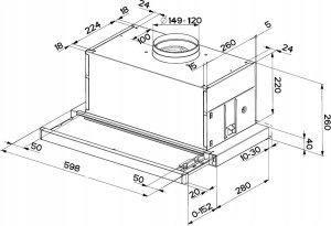 Okap Faber COOKER HOOD MAXIMA NG ECO EV8 AM/XA60 4