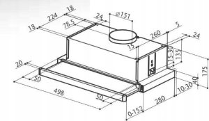 Okap Faber COOKER HOOD FLEXA NG AM/XA60 FABER 2