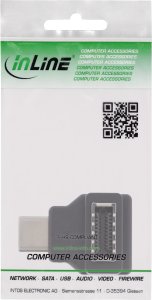 InLine InLine® USB 3.2 adapter, USB-C male to internal USB-E front panel socket 3
