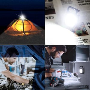 Latarka OEM Mini lampka latarka brelok COB LED czarny 14