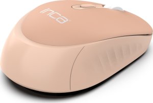 Mysz Inca INCA Maus IWM-243RH   1600 DPI,CANDY DESIGN Creme,  2,4GHz 3