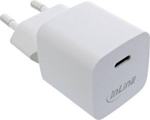 InLine InLine® USB Charger Single USB-C, Power Delivery, PPS, 33W, white 1
