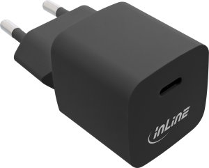 InLine InLine® USB Charger Single USB-C, Power Delivery, PPS, 33W, black 1