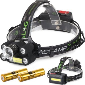 Latarka Bailong Latarka czołowa bailong 5x led + cob cree xm-l t6 Latarka czołowa bailong 5x led + cob cree xm-l t6 1