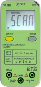 Kalkulator InLine InLine® Multimeter with Auto-Range and Autoscan, pocket size 1