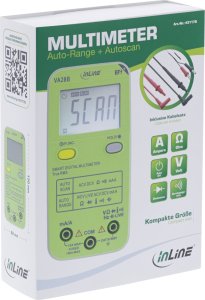 Kalkulator InLine InLine® Multimeter with Auto-Range and Autoscan, pocket size 4