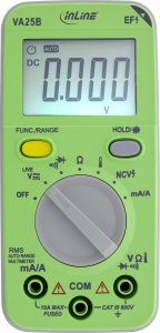 Kalkulator InLine InLine® Multimeter with Auto-Range, pocket size 1
