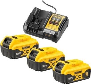 Ładowarka DEWALT ŁADOWARKA DCB1104 +3x5,0Ah DCB1104P3 1