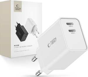 Ładowarka Tech-Protect TECH-PROTECT C35W 2-PORT NETWORK CHARGER PD35W WHITE 1