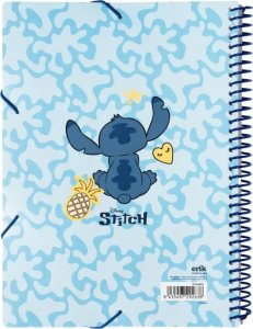 Disney Disney Stitch - Skoroszyt A4 z gumką + 30 przezroczystych koszulek 2
