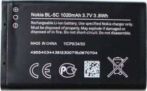 Bateria OEM Bateria do Nokia 6230 BL-5C 1020 mAh 3,7V 4