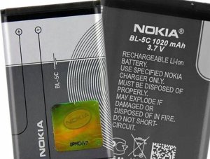 Bateria OEM Bateria do Nokia 1100 , 3110, E50 BL-5C 800 mAh 2