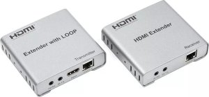 System przekazu sygnału AV Extra Digital HDMI praplėtėjas (extender) iki 100m, 4K 1