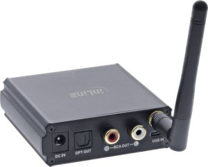 InLine ® Bluetooth 5.1 HiFi Receiver & USB DAC, with LCD 2