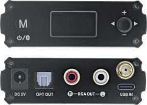 InLine ® Bluetooth 5.1 HiFi Receiver & USB DAC, with LCD 4