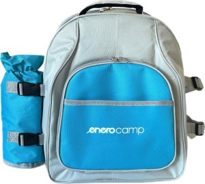 Enero PLECAK PIKNIKOWY TERMICZNY BŁEKITNO SZARY 25L CAMP 2