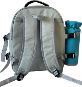 Enero PLECAK PIKNIKOWY TERMICZNY BŁEKITNO SZARY 25L CAMP 3